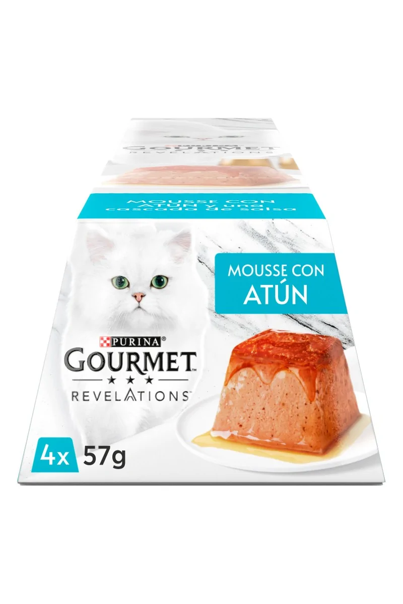 Dieta Natural Gourmet Revelations Mousse Atun Caja 6X4X57Gr