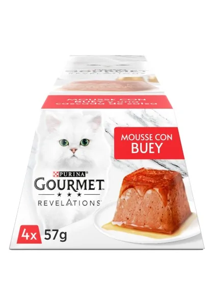 Dieta Natural Gourmet Revelations Mousse Salmon Caja 6X4X57Gr