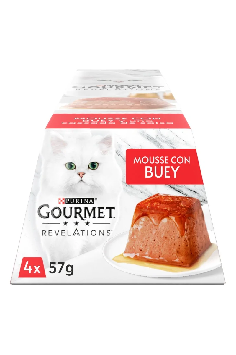 Dieta Natural Gourmet Revelations Mousse Salmon Caja 6X4X57Gr