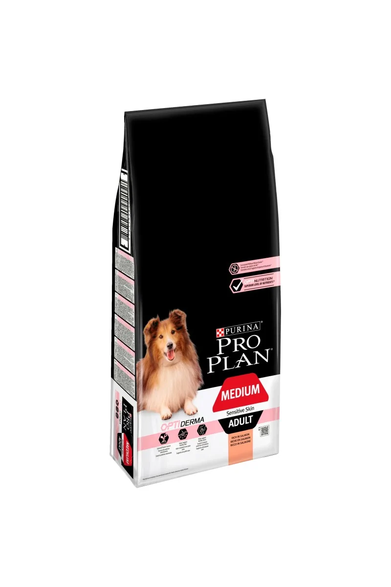 Dieta Natural Perro Pro Plan Canine Adult Derma Medium 14Kg