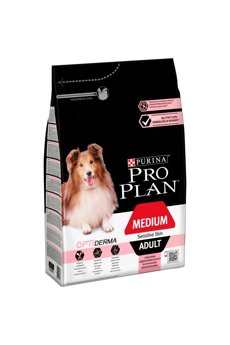 Dieta Natural Perro Pro Plan Canine Adult Derma Medium 3Kg