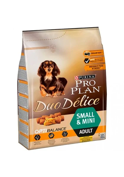 Dieta Natural Perro Pro Plan Canine Adult Duodelice Small Pollo 2,5Kg