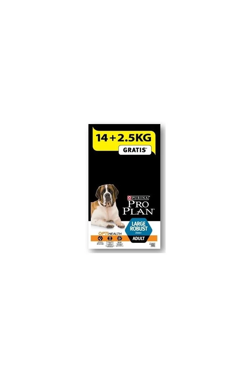 Dieta Natural Perro Pro Plan Canine Adult Razas Grandes Robusto 14+2,5Kg