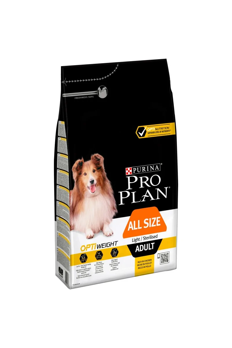 Dieta Natural Perro Pro Plan Canine Adult Sterilised Light 3Kg