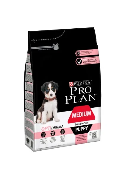 Dieta Natural Perro Pro Plan Canine Puppy Medium Derma 3Kg