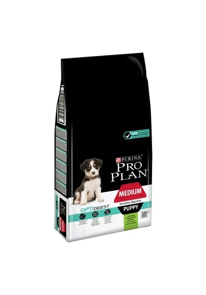 Dieta Natural Perro Pro Plan Canine Puppy Medium Digest Cordero 12Kg