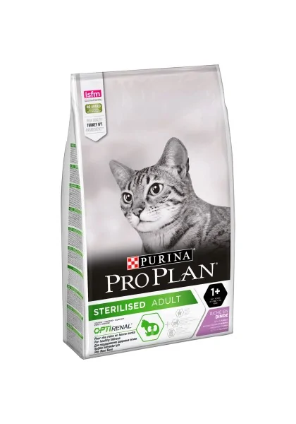 Dieta Natural Gato Pro Plan Feline Adult Sterilised Pavo 10Kg