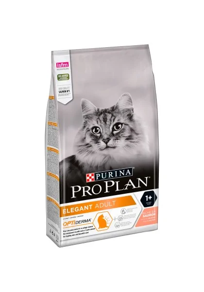 Dieta Natural Gato Pro Plan Feline Elegant Derma Salmon 1,5Kg