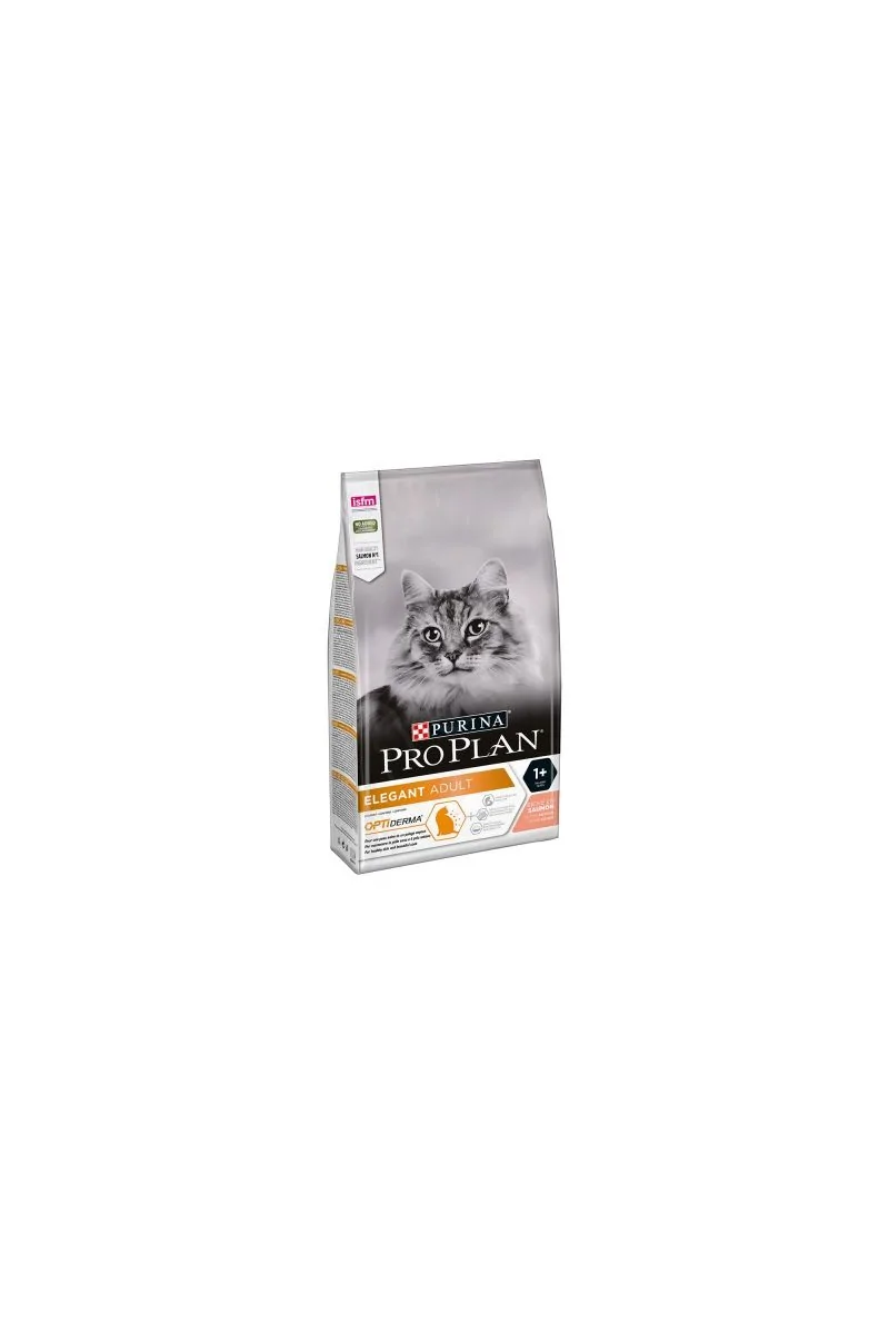 Dieta Natural Gato Pro Plan Feline Elegant Derma Salmon 3Kg