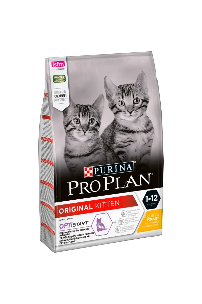 Dieta Natural Gato Pro Plan Feline Junior Optistart Pollo 3Kg