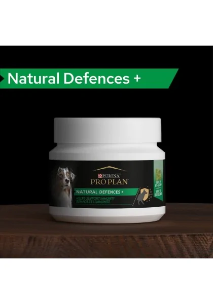 Dieta Natural Perro Pro Plan Suplemento Perro Natural Defences 4X67Gr