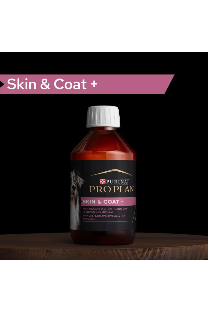 Dieta Natural Perro Pro Plan Suplemento Perro Skin&Coat 4X250Ml