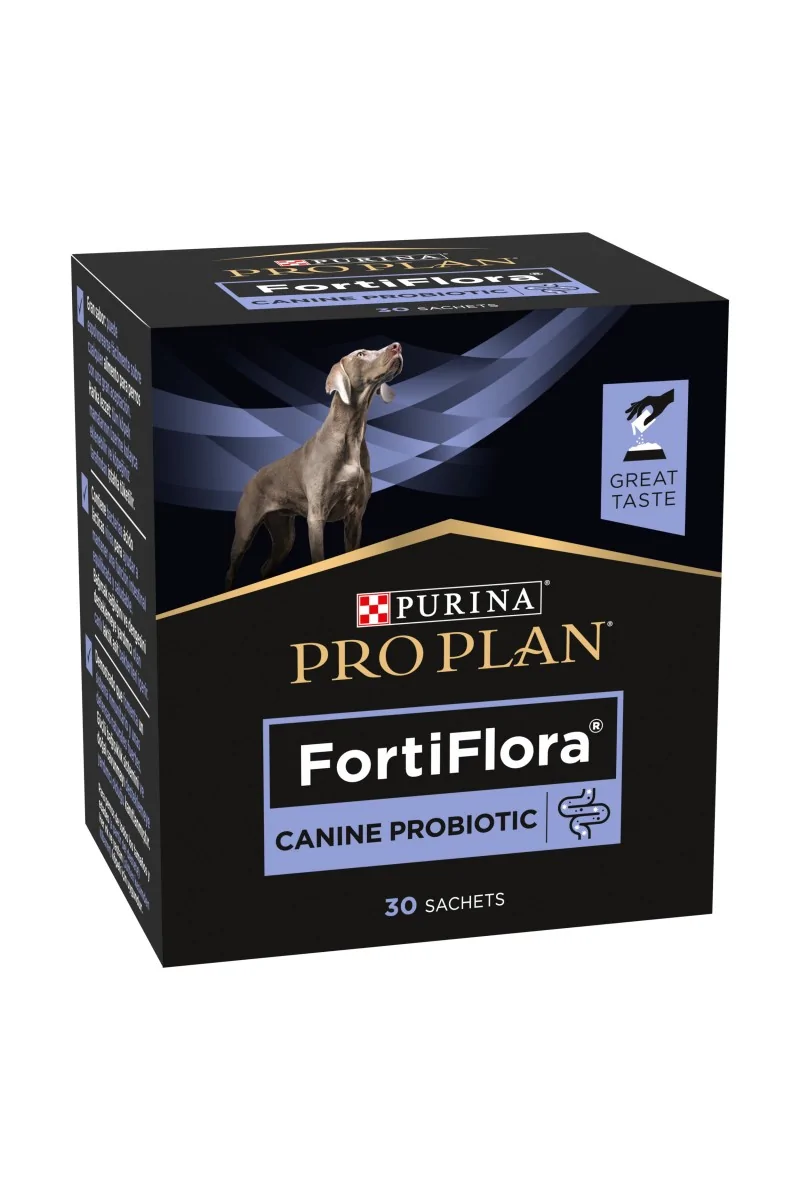 Dieta Natural Perro Pro Plan Vet Canine Fortiflora Probiotico 30X1Gr