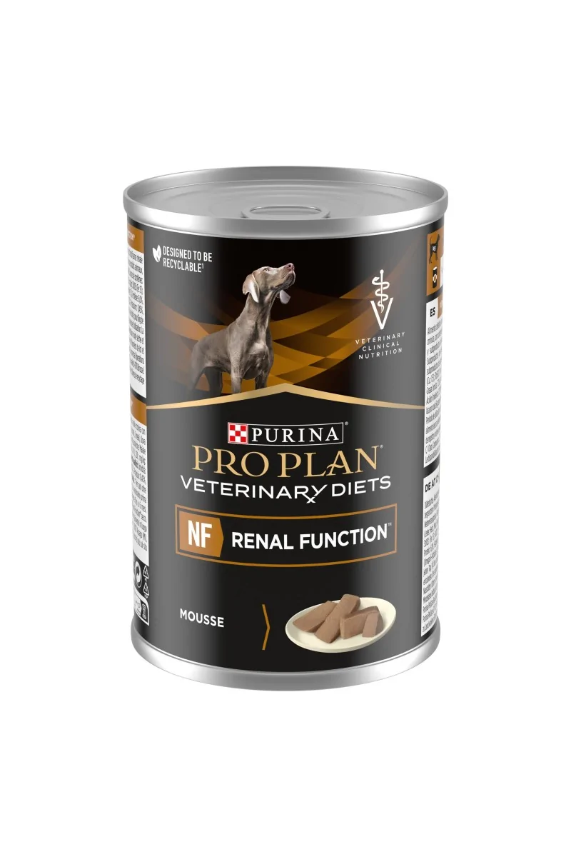 Dieta Natural Perro Pro Plan Vet Canine Nf Renal Mousse Caja 12X400Gr