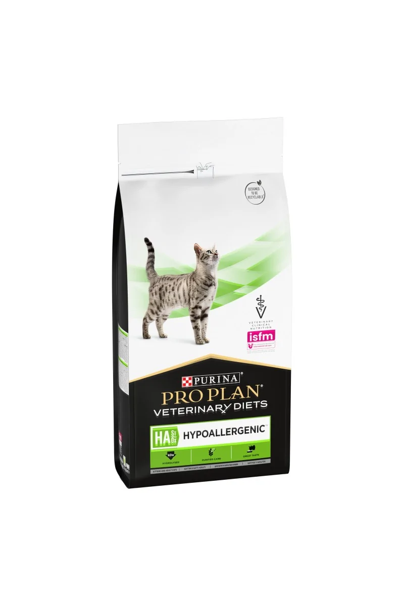 Dieta Natural Gato Pro Plan Vet Feline Ha Hypoallergenic 1,3Kg