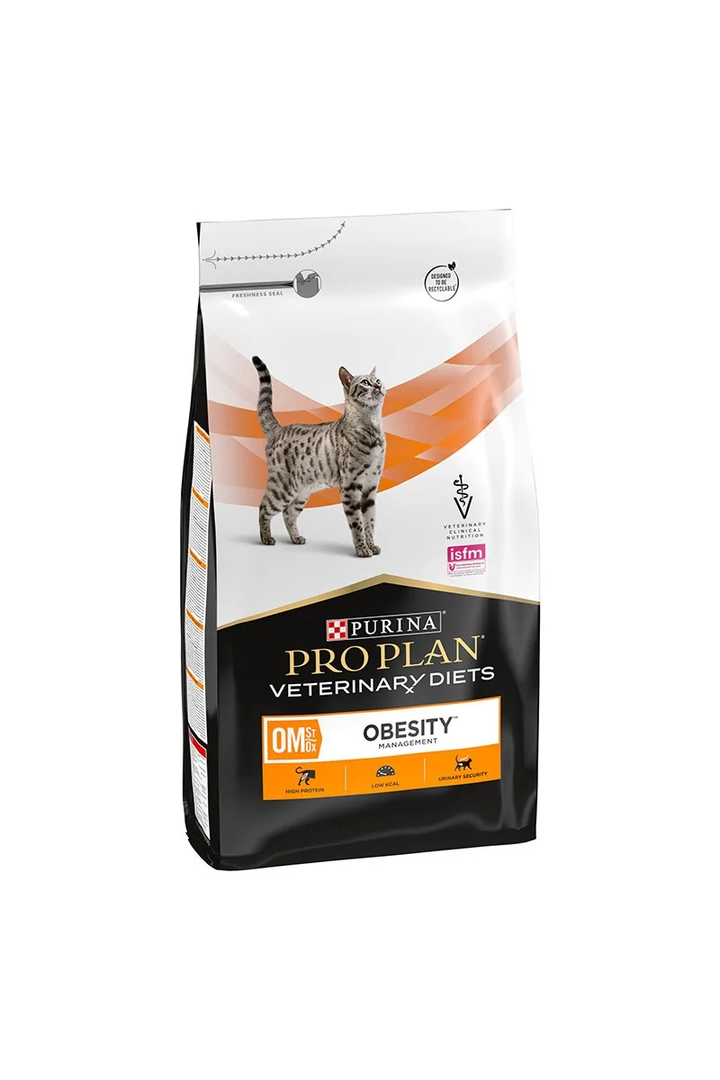 Dieta Natural Gato Pro Plan Vet Feline Om Obesity Management 5Kg