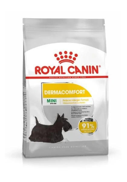 Comida Premium Pienso Perro Royal Canine Adult Dermacomfort Mini 8Kg