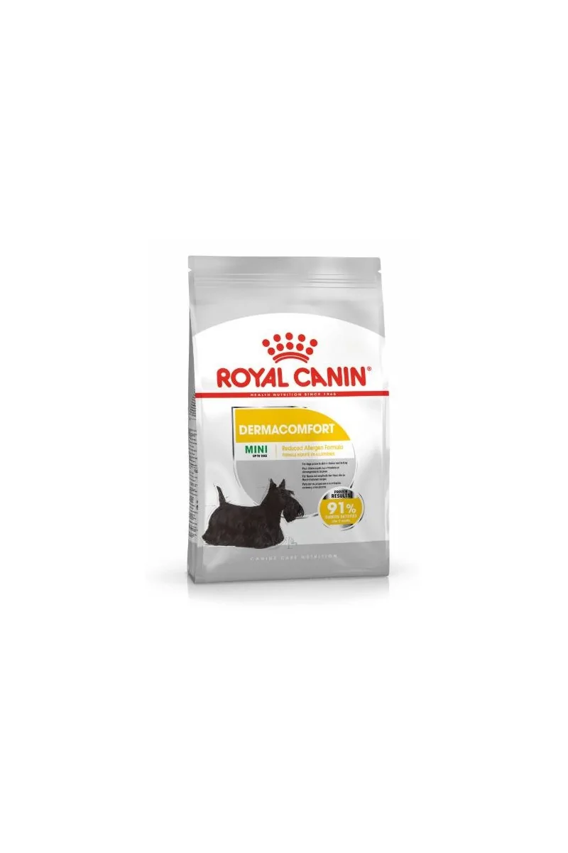 Comida Premium Pienso Perro Royal Canine Adult Dermacomfort Mini 8Kg