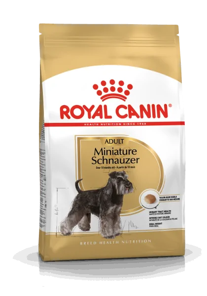 Comida Premium Pienso Perro Royal Canine Adult Schnauzer Miniature 25 3Kg