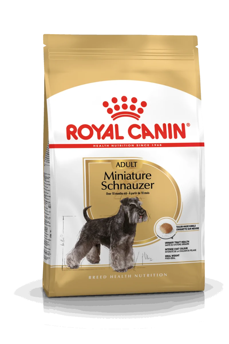 Comida Premium Pienso Perro Royal Canine Adult Schnauzer Miniature 25 3Kg