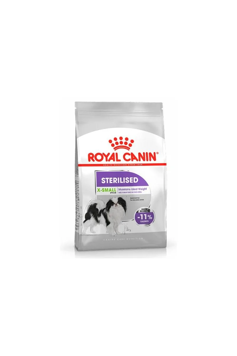 Comida Premium Pienso Perro Royal Canine Adult Sterilised Xsmall 1,5Kg