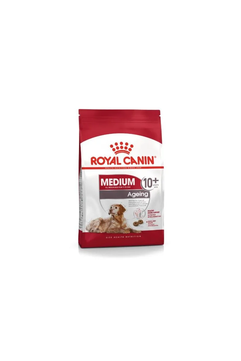 Comida Premium Pienso Perro Royal Canine Ageing +10 Medium 15Kg