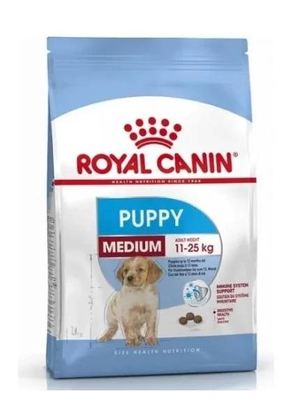 Comida Premium Pienso Perro Royal Canine Junior Medium 4Kg