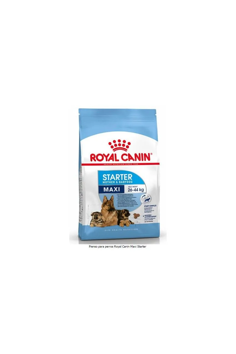 Comida Premium Pienso Perro Royal Canine Starter Maxi 15Kg