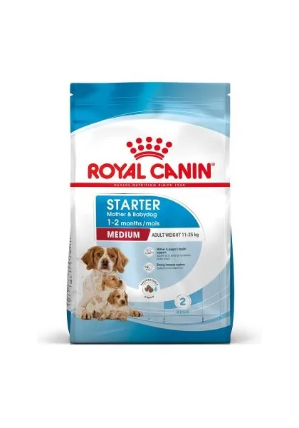 Comida Premium Pienso Perro Royal Canine Starter Medium 15Kg