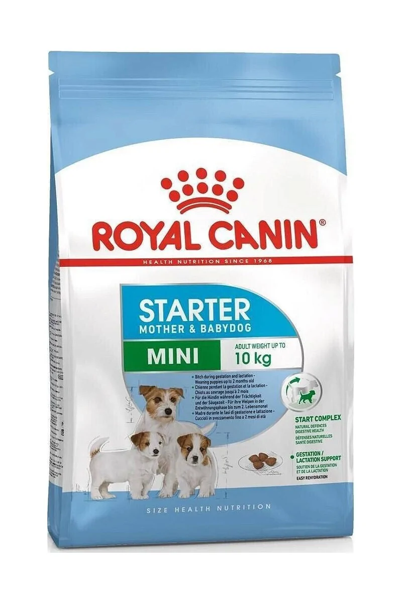 Comida Premium Pienso Perro Royal Canine Starter Mini 8Kg