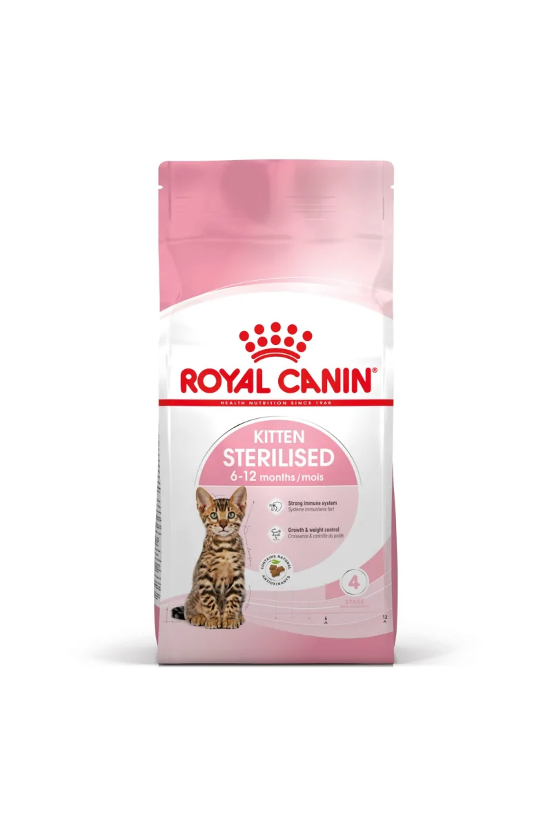 Pienso Premium Gato Royal Feline Kitten Sterilised 2Kg