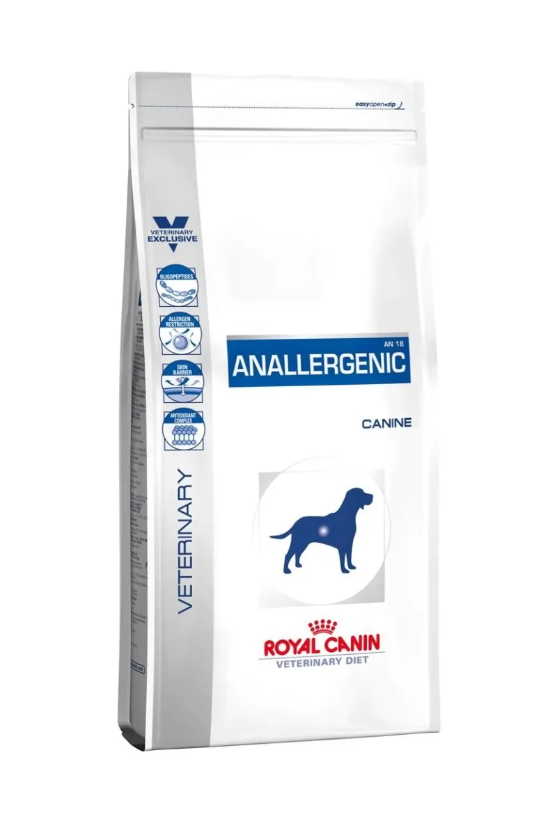 Comida Premium Pienso Perro Royal Vet Canine Anallergenic 3Kg