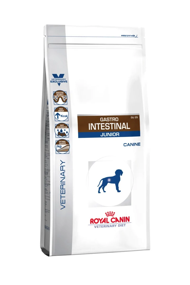 Comida Premium Pienso Perro Royal Vet Canine Junior Gastro Intestinal Gij29 2,5Kg