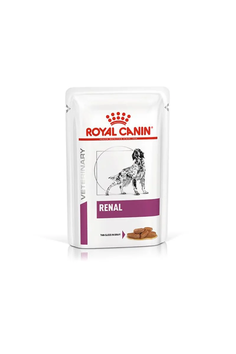 Comida Premium Pienso Perro Royal Vet Canine Renal En Salsa Caja 12X100Gr