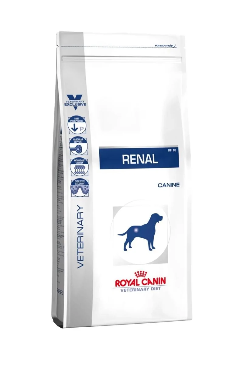 Comida Premium Pienso Perro Royal Vet Canine Renal Rf16 2Kg