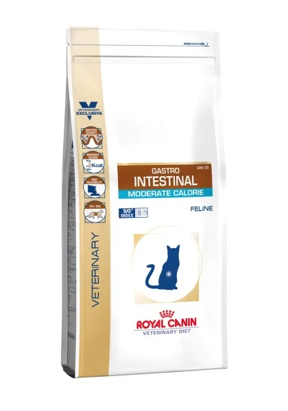 Pienso Premium Gato Royal Vet Feline Gastro Intestinal Moderate 2Kg