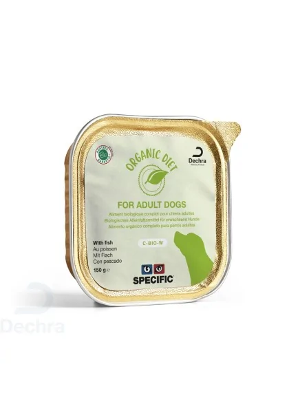 Comida Para Perro Specific Canine C-Bio-W Organic Fisch Caja 5X150Gr