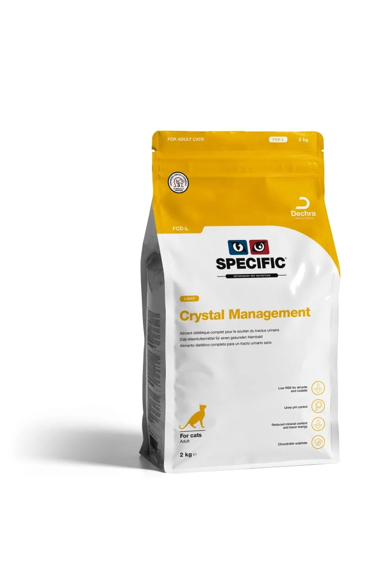 Comida para Gato Specific Feline Adult Fcd-L Crystal Management Light 2Kg