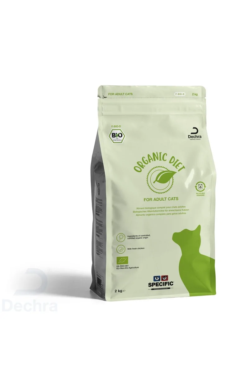 Comida para Gato Specific Feline F-Bio-D Adult Organic 2Kg