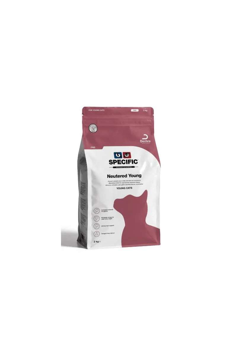 Comida para Gato Specific Feline Fnd Neutered Youg 2Kg