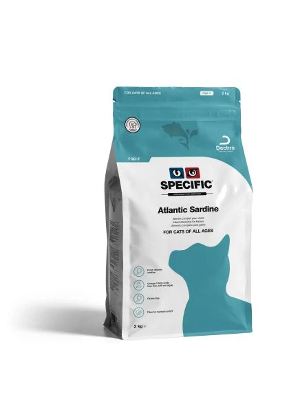 Comida para Gato Specific Feline Fqd-F Atlantic Sardine 2Kg