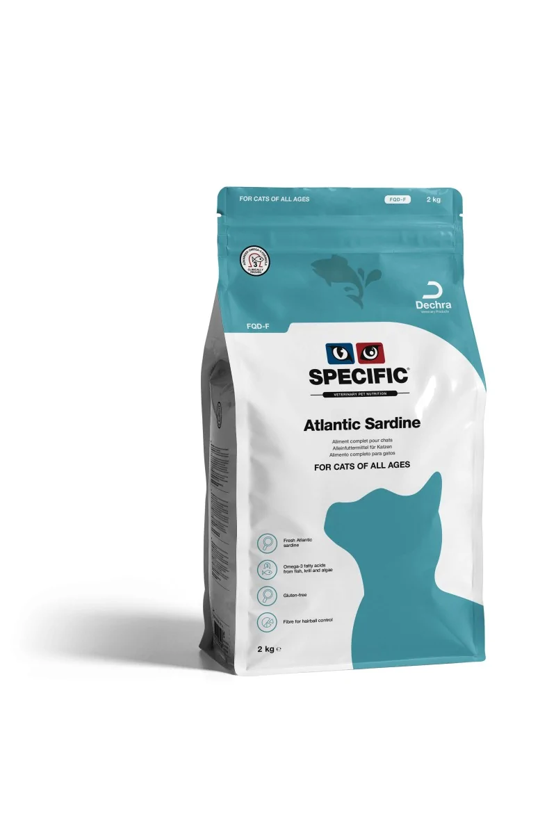 Comida para Gato Specific Feline Fqd-F Atlantic Sardine 2Kg