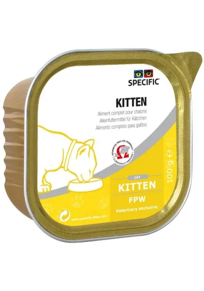 Comida para Gato Specific Feline Kitten Fpw Caja 7X100Gr