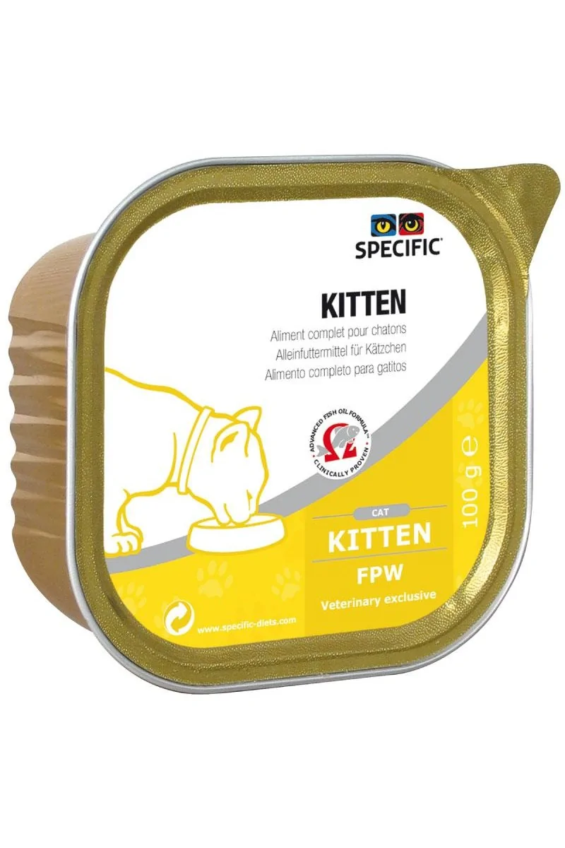 Comida para Gato Specific Feline Kitten Fpw Caja 7X100Gr