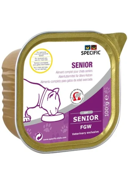 Comida para Gato Specific Feline Senior Fgw Caja 7X100Gr