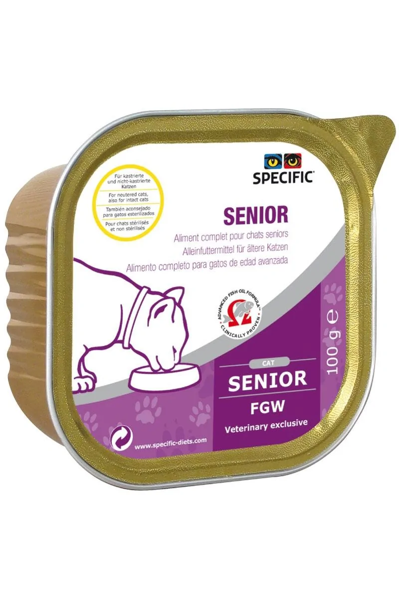 Comida para Gato Specific Feline Senior Fgw Caja 7X100Gr