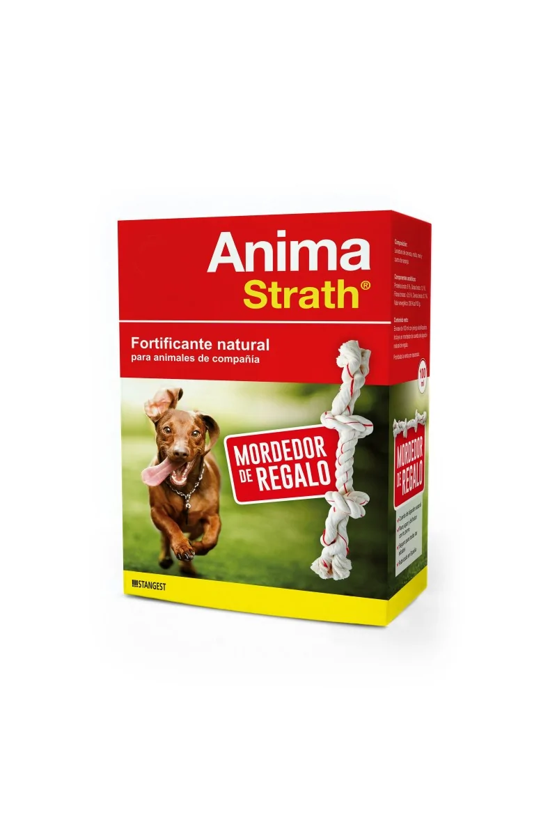 Suplementos Anima Strath 100Ml + Mordedor