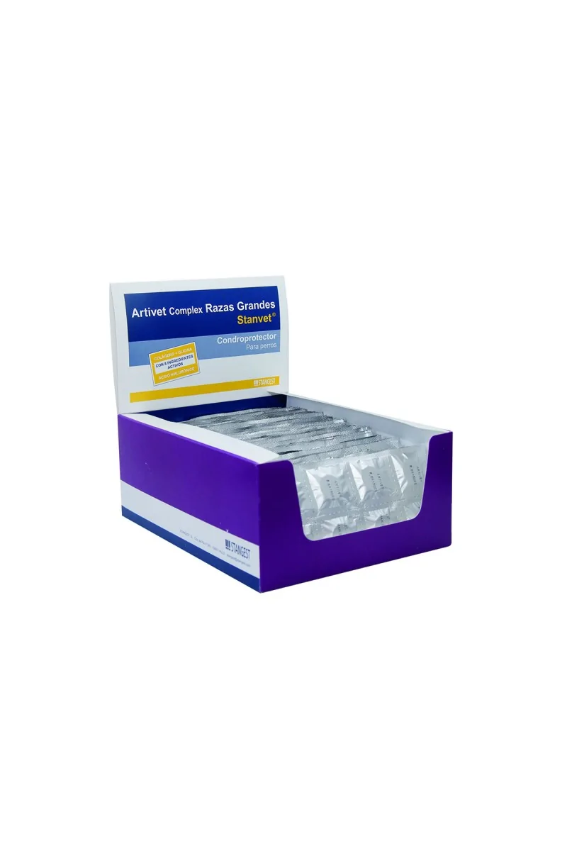 Suplementos Artivet Complex Razas Grandes Blister 240Cpd