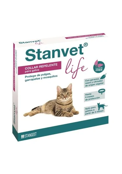 Suplementos Collar Stanvet Life Gatos