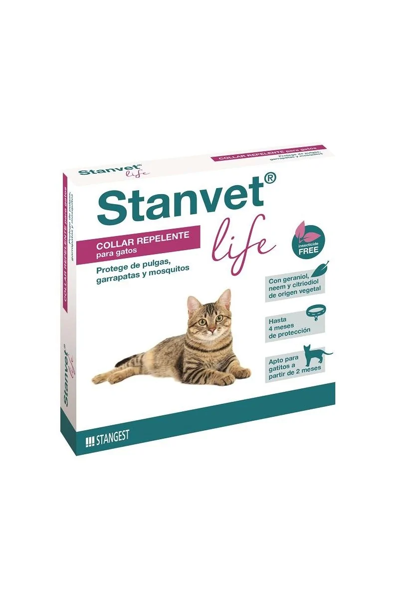 Suplementos Collar Stanvet Life Gatos